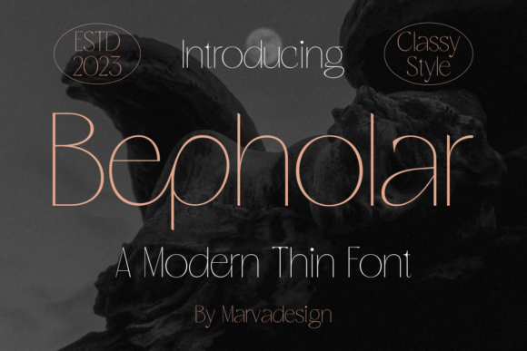 Bepholar: The Elegant Slab Serif for Web Design