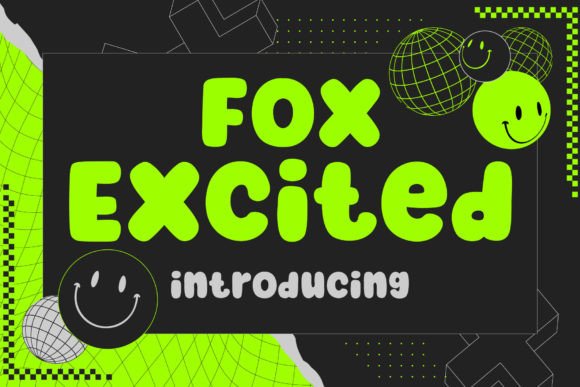 Discover the Playful Charm of Fox Excited Font