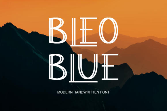 Enhance Your Campaigns with Bleoblue: A Vintage-Style Slab Serif Font