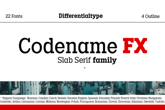 Exploring Codename Fx: A Versatile Slab Serif Font