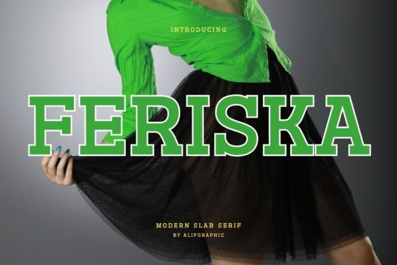 Feriska: The Modern Slab Serif for Editorial Design