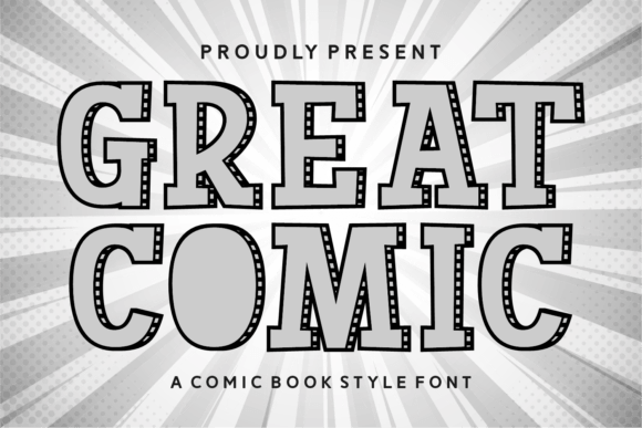 Great Comic: The Perfect Slab Serif Font for Your Brand