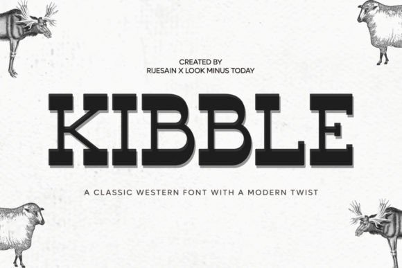 Kibble: A Versatile Slab Serif Font for Creative Makers