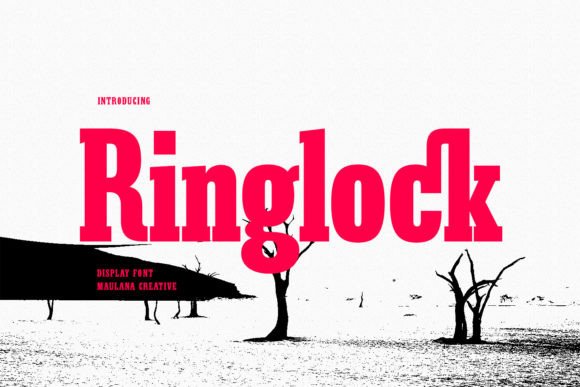 Ringlock: A Clean and Structured Slab Serif for Elegant Design