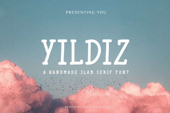 Yildiz: A Charming Slab Serif Font for Creative Campaigns